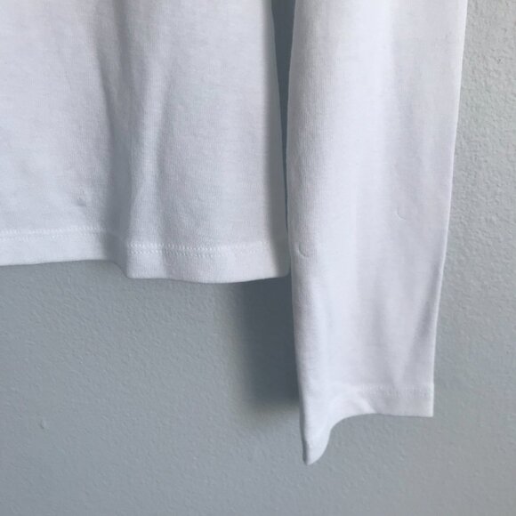 VINCE Pima Cotton Blend Button-Up Shirt - Picture 4 of 5